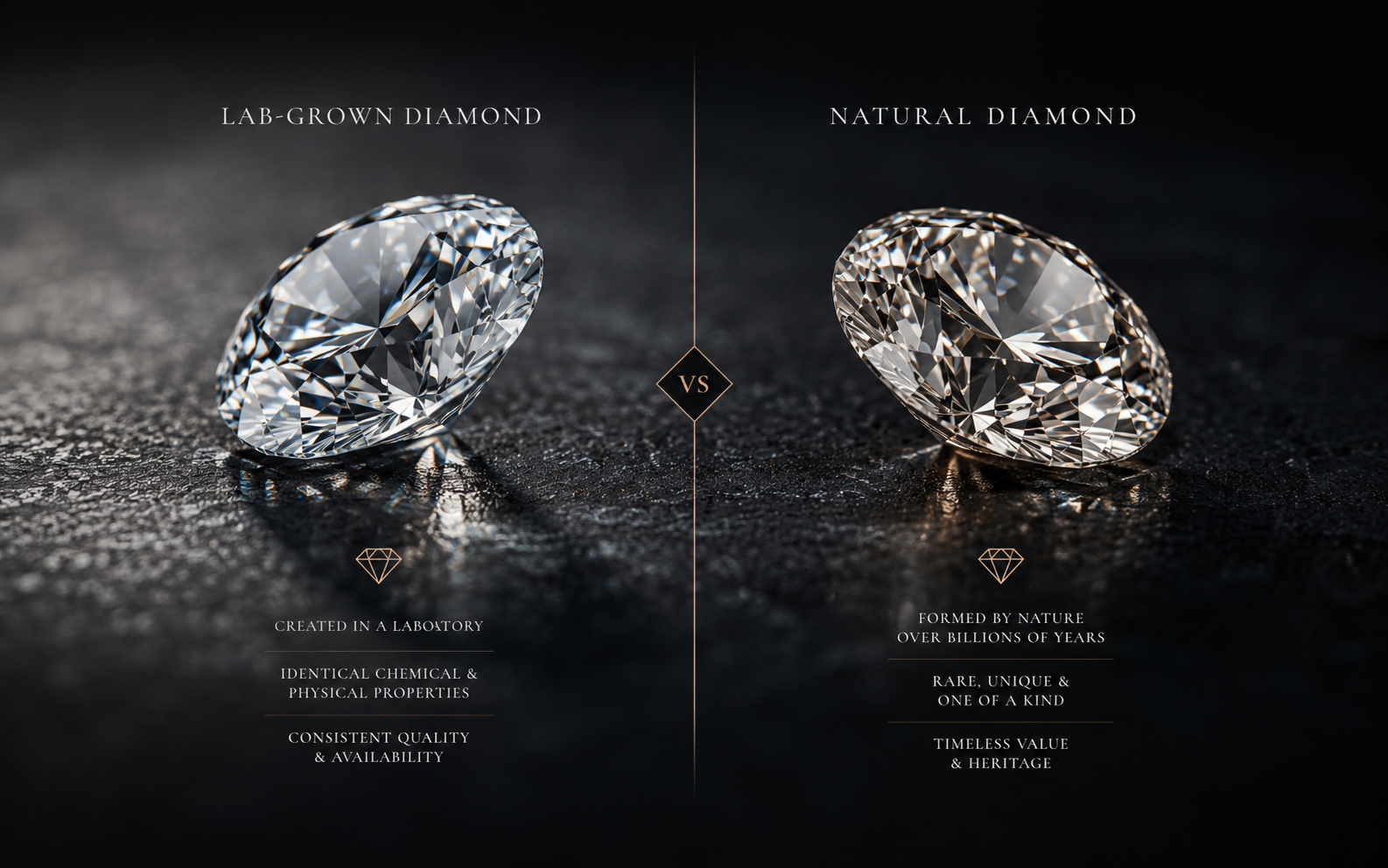 Lab-Grown vs Natural Diamonds